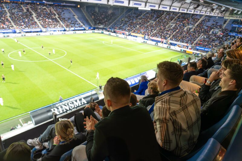 Sc H wedstrijd tribuneskybox